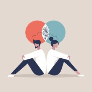 crise de couple therapie de couple dos à dos